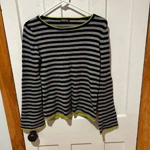 Malaparmi wool/cotton blend sweater.